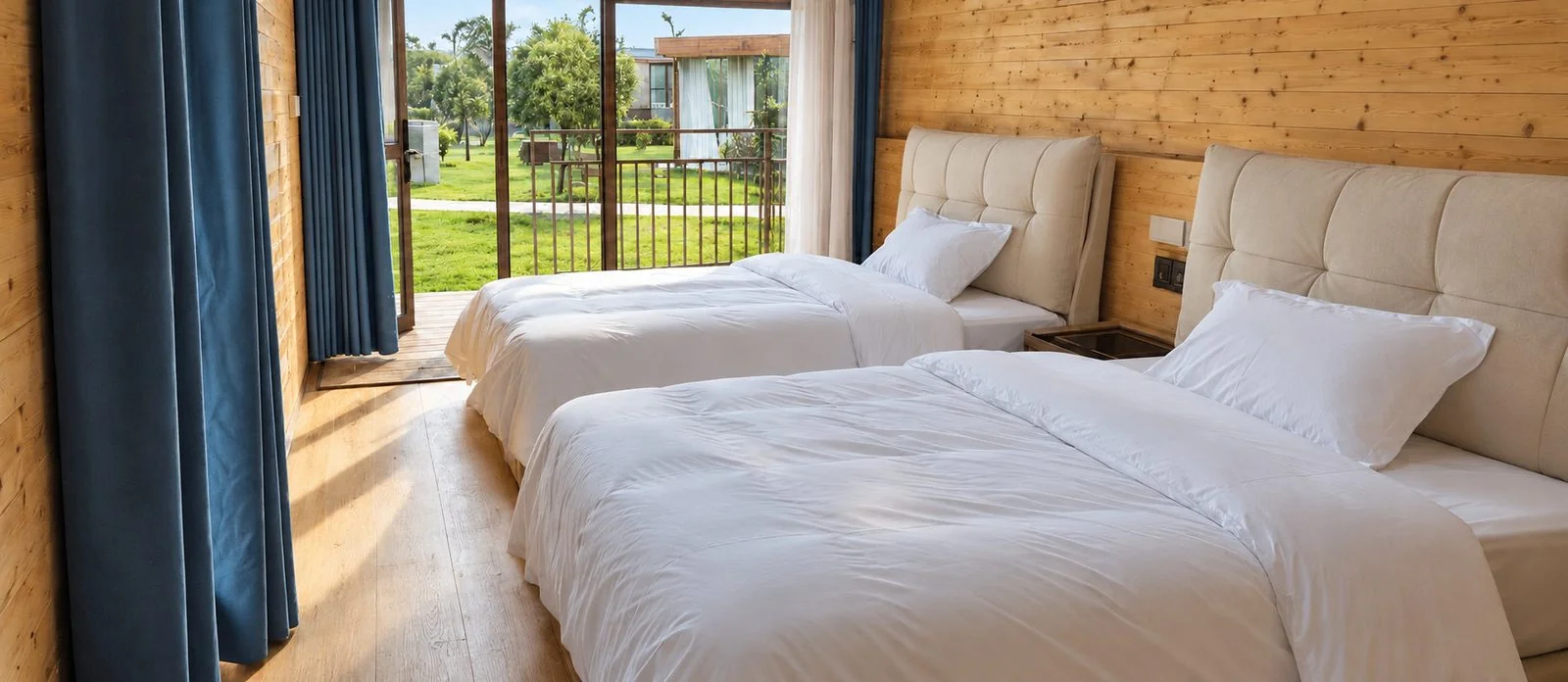AIIA Span, tiny house de 27 m² : chambre, rendu 3D